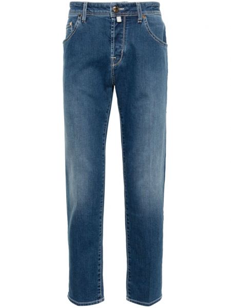 Straight fit džíny s nízkým pasem Jacob Cohen