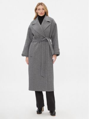 Cappotto invernale di lana Ivy Oak grigio