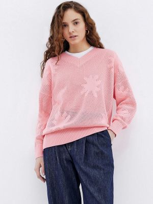 Пуловер Baon розовый