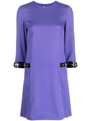 Plissert spenne dress Moschino lilla