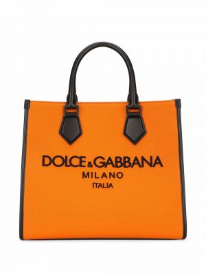 Сумка шоппер с логотипом Dolce & Gabbana