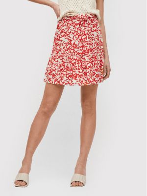 Mini suknja Vila crvena