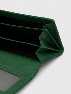 Kožená peněženka Answear Lab zelená