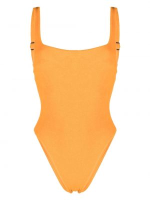 Badeanzug Form And Fold orange