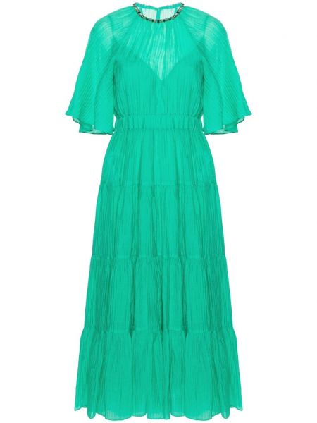 Φόρεμα Sandro πράσινο