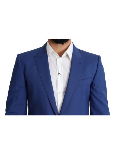 Blazer de lana Dolce & Gabbana azul