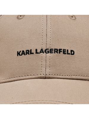Šiltovka Karl Lagerfeld sivá