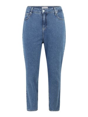 Džínsy Calvin Klein Jeans Curve modrá