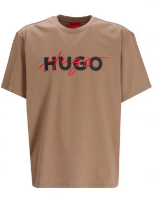 Jersey mustriline t-särk Hugo