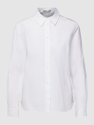Bluzka w jednolitym kolorze Drykorn biała