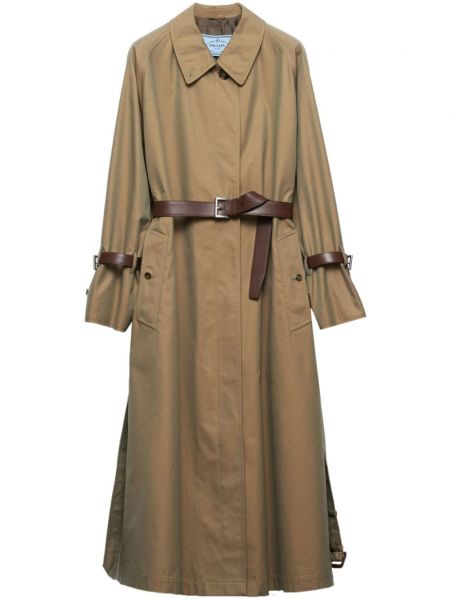 Long manteau Prada beige