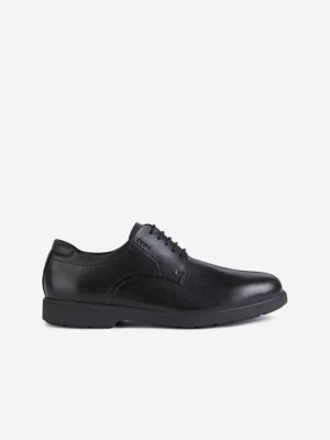Pantofi din piele Geox - negru