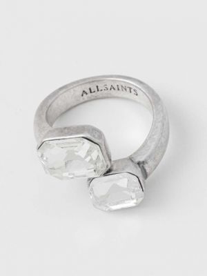 Gyűrű Allsaints ezüstszínű