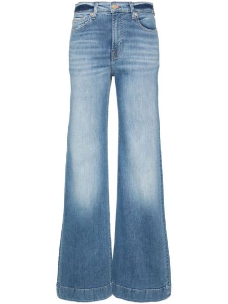 Flared jeans 7 For All Mankind blå