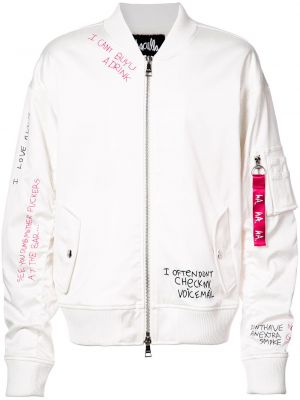 Chaqueta bomber Haculla blanco