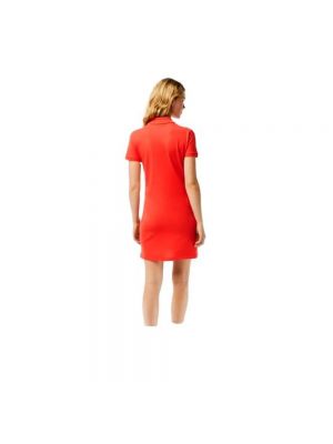 Sukienka mini Lacoste czerwona