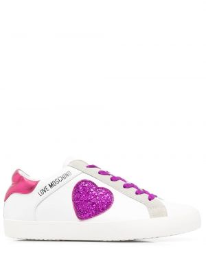 Sneakers Love Moschino vit