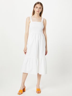 Košeľové šaty Gap biela
