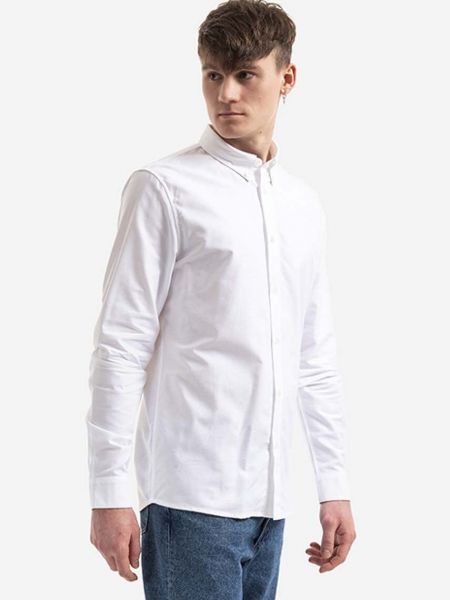 Bombažna srajca A.p.c. bela
