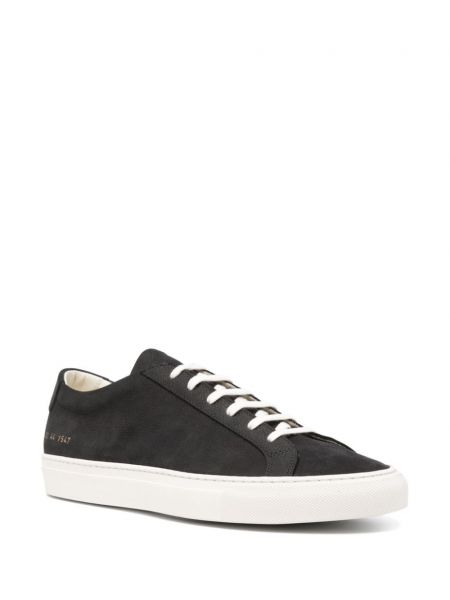 Leder sneaker mit print Common Projects