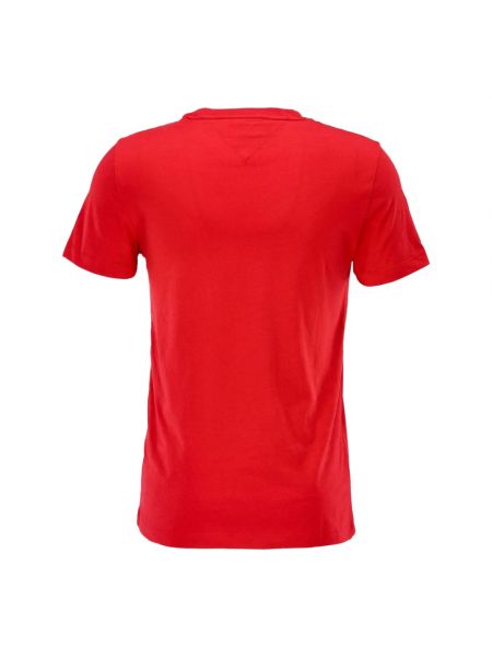 Koszulka Tommy Hilfiger czerwona