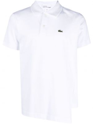Ασύμμετρη βαμβακερή polo Comme Des Garçons Shirt λευκό