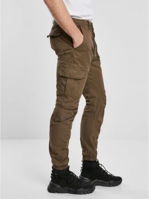 „cargo“ stiliaus kelnės Uc Men ruda