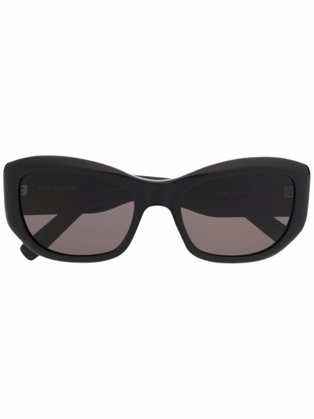 Occhiali da sole oversize Saint Laurent Eyewear nero