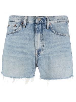 Kratke traper hlače Polo Ralph Lauren plava