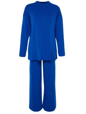 Costum oversize Trendyol albastru