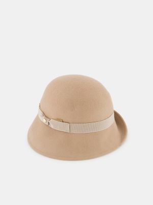Sombrero de lana Tirabasso beige