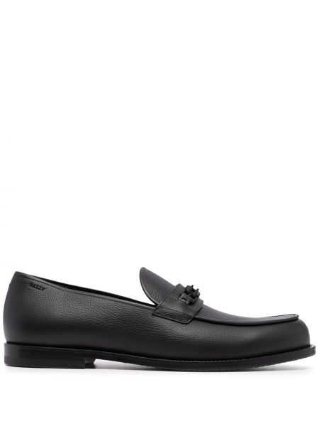 Loafers med spenne Bally svart