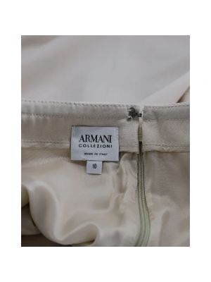 Falda de lana Armani Pre-owned beige