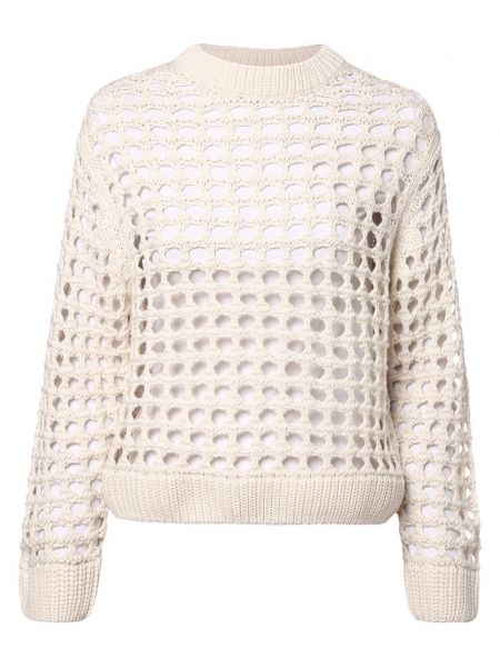 Sweter bawełniany Marie Lund beżowy
