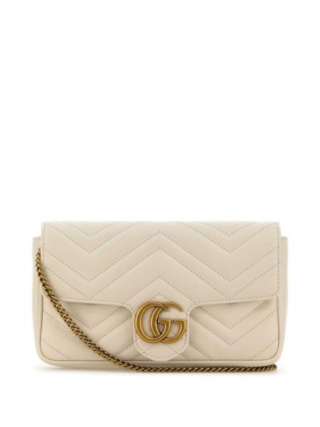 Mini taske Gucci hvid