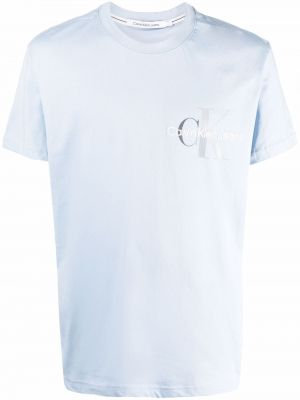 T-shirt Calvin Klein Jeans blå