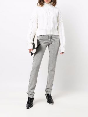 Slim fit skinny jeans Isabel Marant grau
