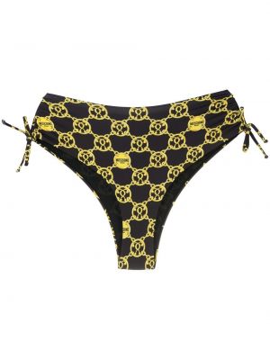 Trykt bikini Moschino svart