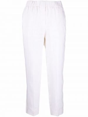 Pantaloni de in Peserico alb