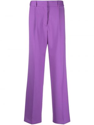 Pantaloni cu croială lejeră Msgm violet