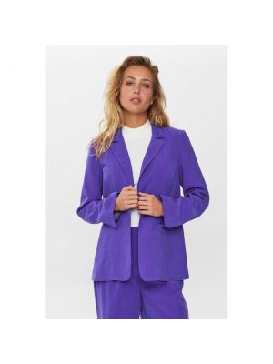 Пиджак NUMPH, 38 фиолетовый