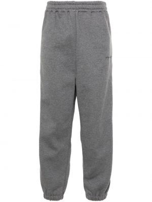 Pantalon brodé en jersey Y/project gris