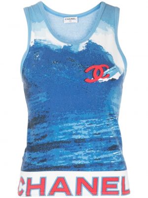 Medvilninis tank top Chanel Pre-owned