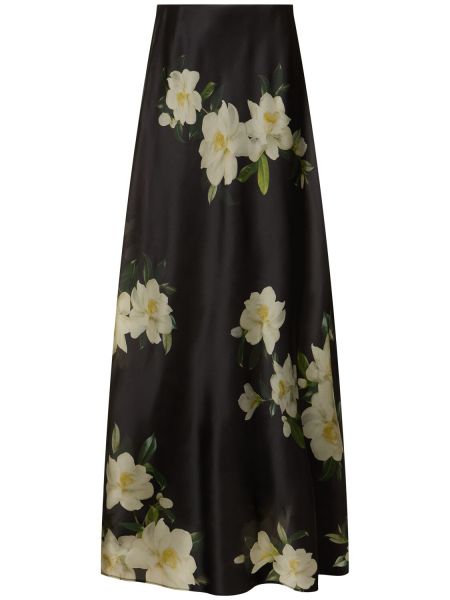 Kvetinová hodvábna dlhá sukňa Zimmermann