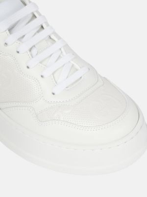 Sneakers di pelle Gucci bianco