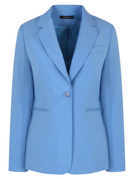 Однотонный пиджак Vassa&co синий