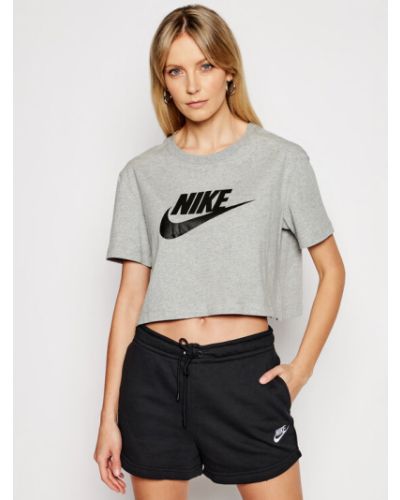 Tricou cu croială lejeră Nike gri
