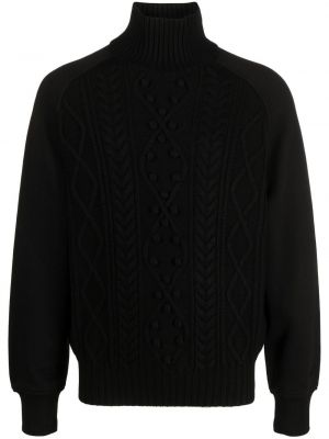 Siuvinėtas megztinis Neil Barrett juoda