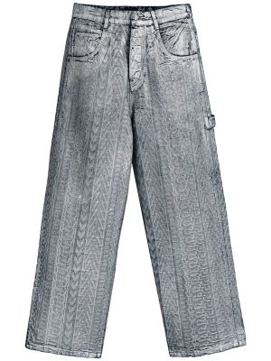 Oversize jeans Marc Jacobs silber