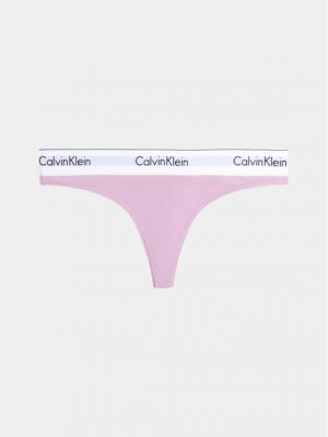 Kalhotky string Calvin Klein Underwear růžové